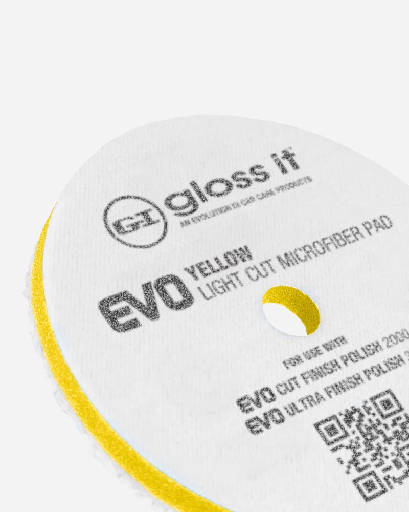 EVO Yellow Light Cut Microfiber Pad