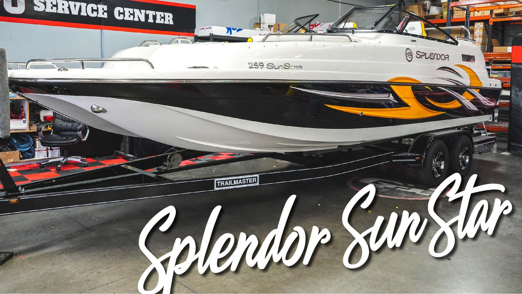 2021 Splendor SunStar Boat Full Paint Correction and Marine Ceramic Coating!!!