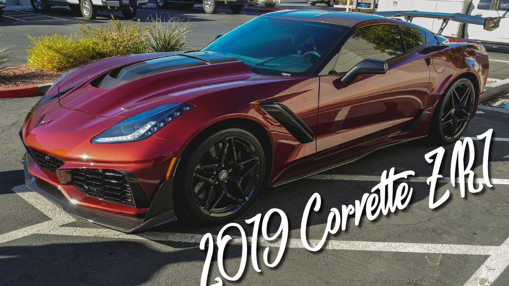 2019 Corvette ZR1 Paint Correction, Paint Protection Film, and Ceramic Coating!