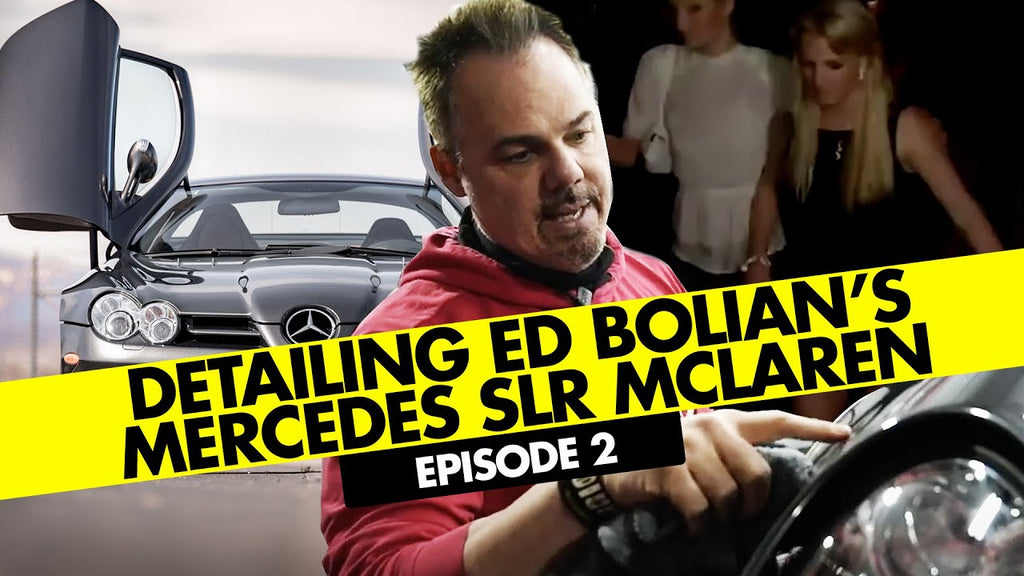 We detailed Ed Bolian's Mercedes SLR McLaren....