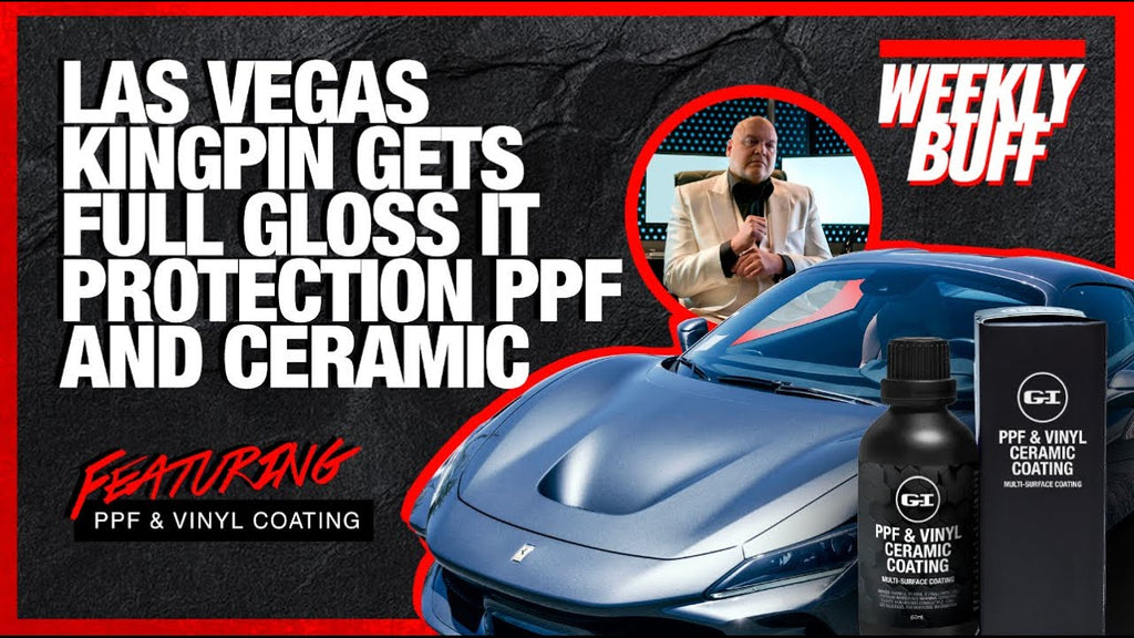 LAS VEGAS KINGPIN GETS HIS NEW F8 THE GLOSS IT SAUCE 😏 CUSTOM PPF & GRAPHENE CERAMIC COATING🔥