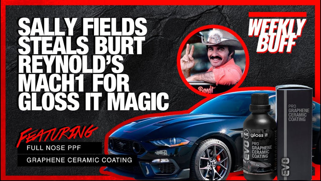 SALLY FIELDS STEALS BURT REYNOLD'S MACH 1😎GLOSS IT FULL PPF INSTALL& CERAMIC COATING🔥🔥