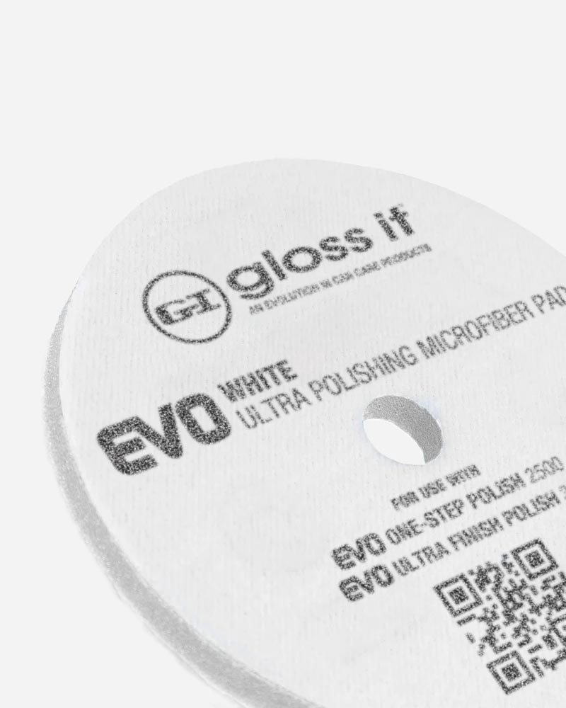 EVO White Ultra Polishing Microfiber Pad