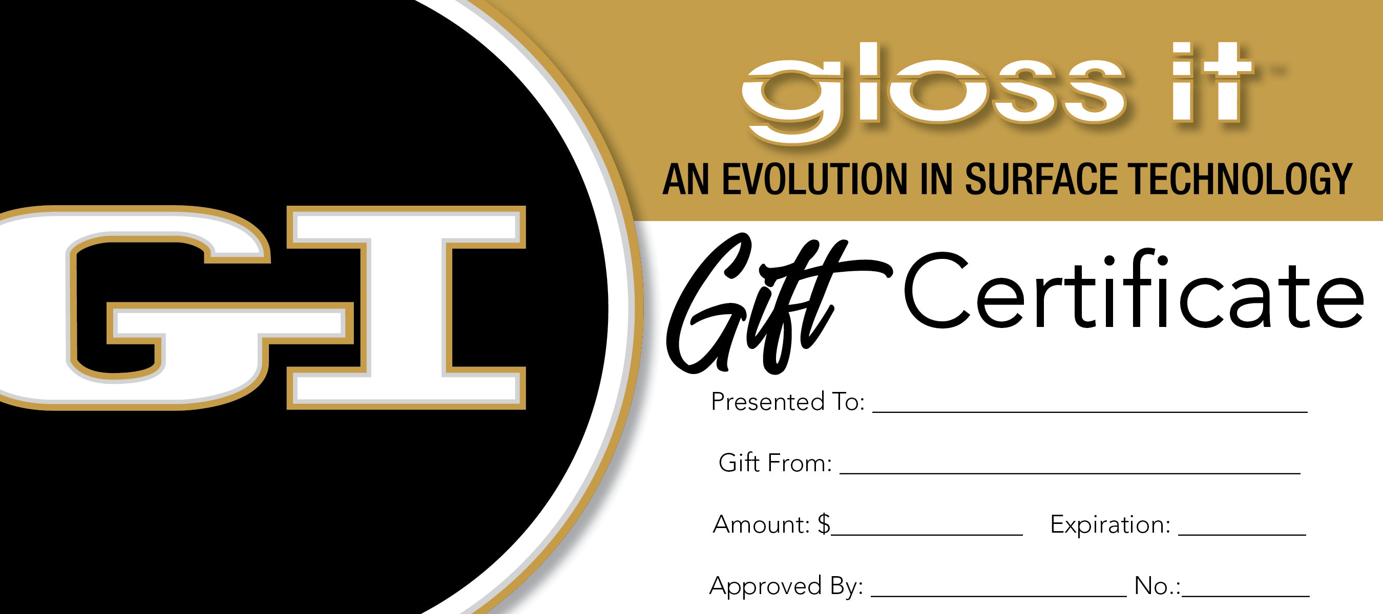 Gloss-It Gift Certificate