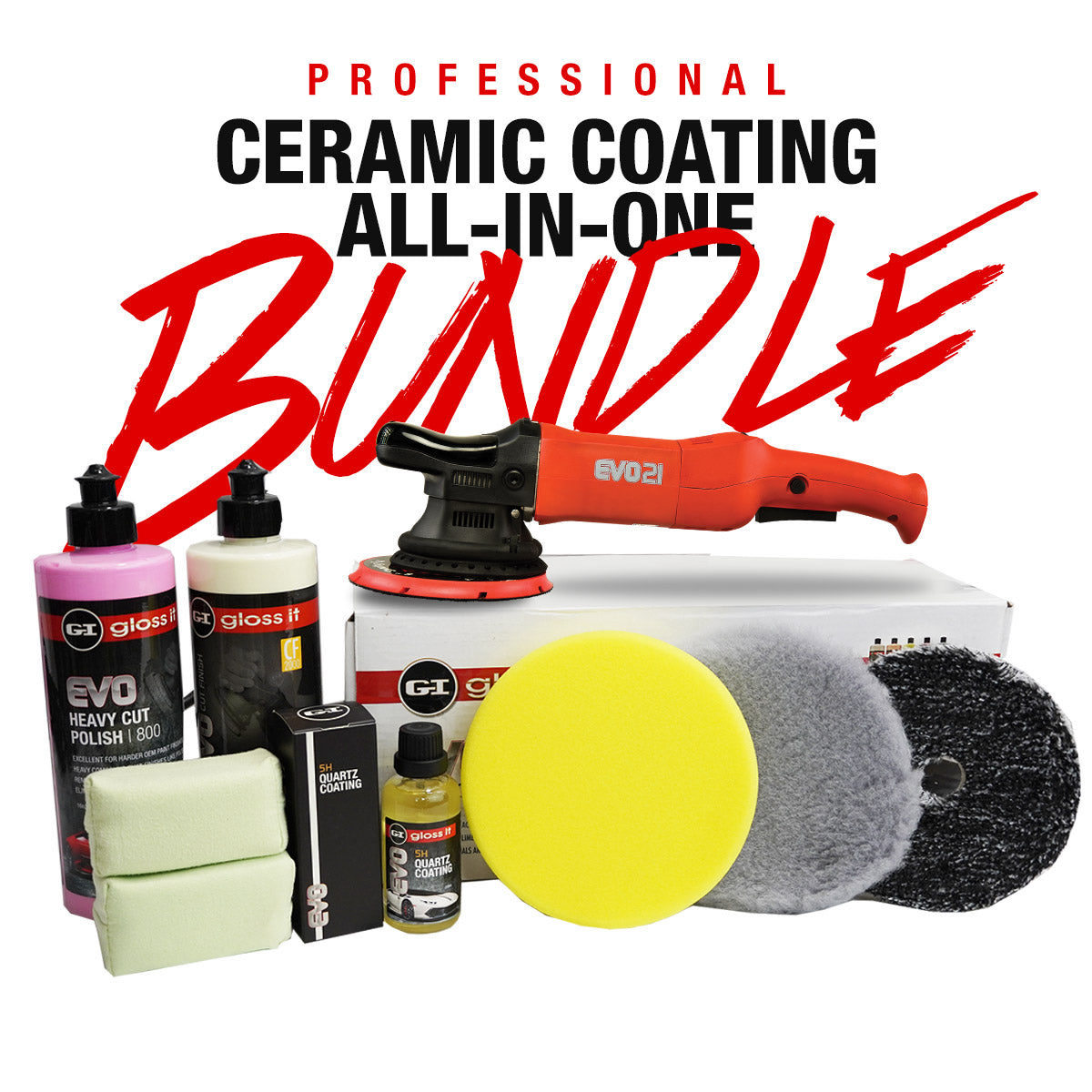 Professional Ceramic Coating All-In-One Bundle