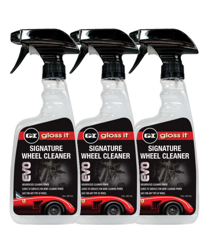 Signature Wheel Cleaning Gel 3 Pack – Gloss It Products